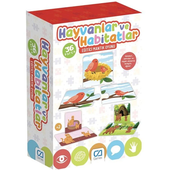 Ca Games Hayvanlar Ve Habitatlar ürün görseli 1