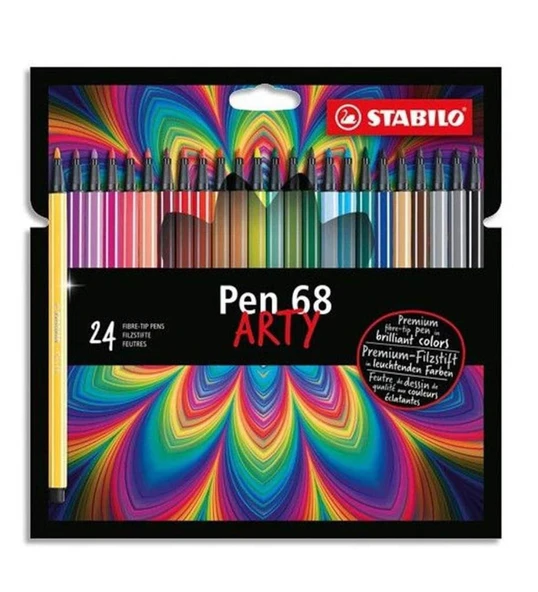 Stabilo Pen 68 Arty 24 Lü Yeni 6824-1-20 ürün görseli 1