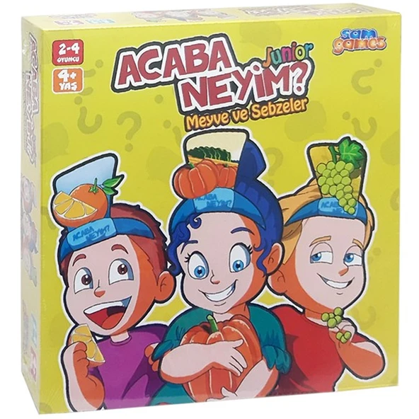 Samatlı Oyuncak Acaba Neyim Junior Meyve Ve Sebzeler 72606 ürün görseli 1