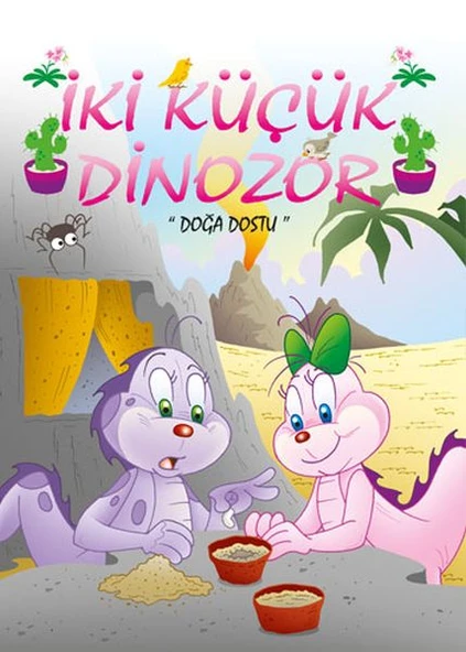İki Küçük Dinozor - Doğa Dostu ürün görseli 1