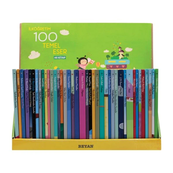 İlköğretim 100 Temel Eser - 40 Kitap Takım ürün görseli 1
