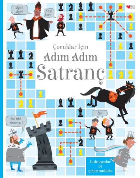 Çocuklar İçin Adım Adım Satranç (Ciltli) ürün görseli 1
