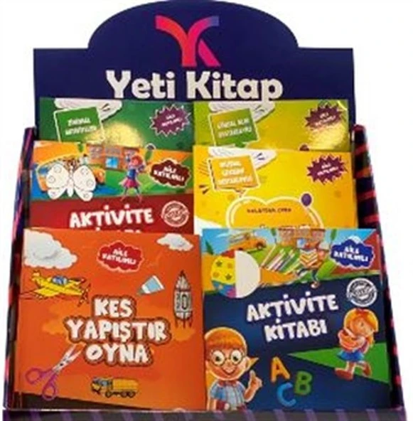 Yeti Etkinlik Kitapları Standı (120 Kitap - 10 Çeşit) ürün görseli 1