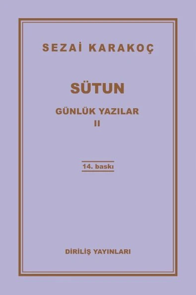 Günlük Yazılar 2 - Sütun ürün görseli 1