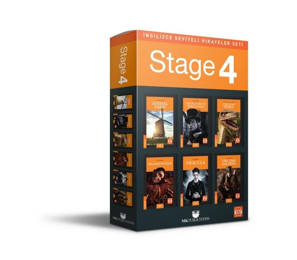 İngilizce Seviyeli Hikayeler Seti - Stage-4 ürün görseli 1