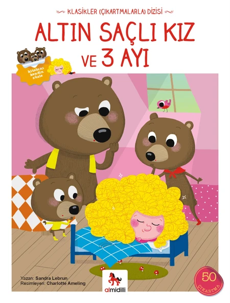 Altın Saçlı Kız ve 3 Ayı ürün görseli 1