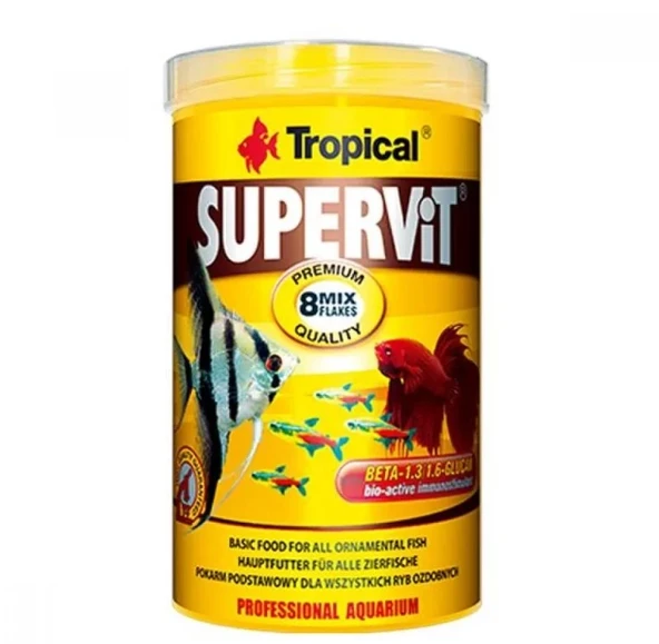 Tropical Süpervit Granulat Granül Balık Yemi 1000 ml ürün görseli 1