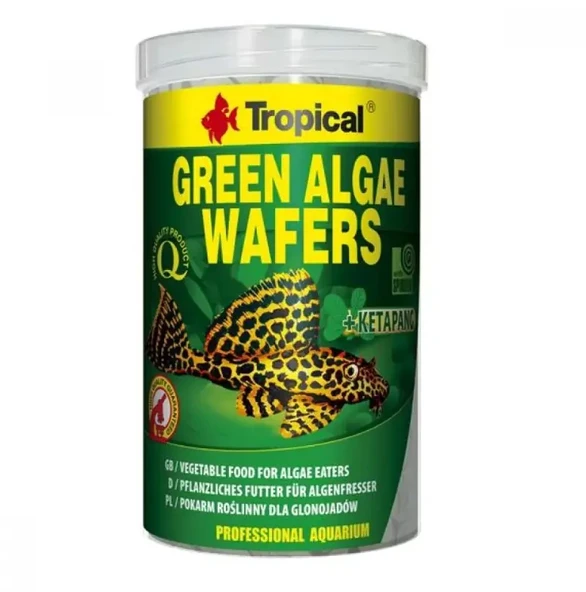 Tropical Green Algae Wafers Yosunlu Yüzen Tablet Yem 250 ml ürün görseli 1