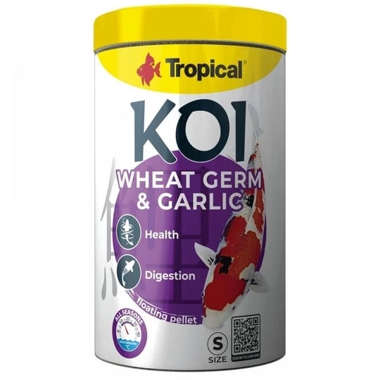 Tropical Koi Wheat Germ Garlıc Sıze M 1000ml ürün görseli 1