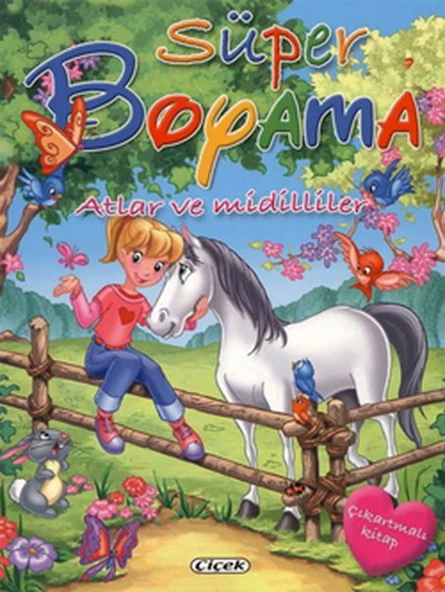 Süper Boyama  Atlar Ve Midilliler ürün görseli 1