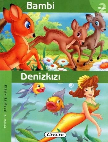 Bambi - Denizkızı (2 Masal Birden) ürün görseli 1