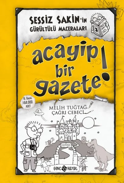 Sessiz Sakin'in Gürültülü Maceraları 03 - Acayip Bir Gazete! (Ciltli) ürün görseli 1