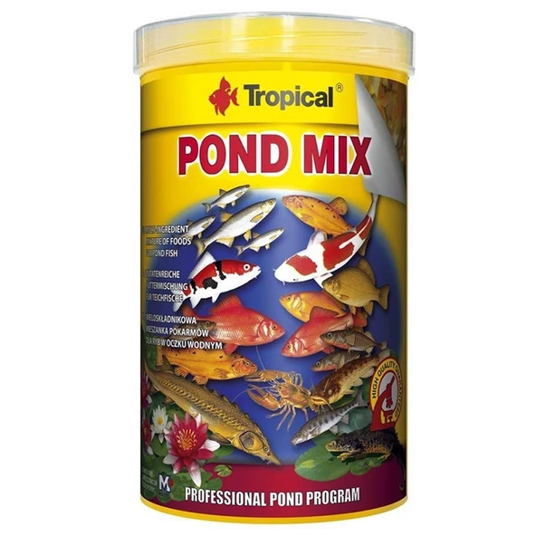 Tropical Pond Mix Bahçe Havuzunda Yaşayan Balıklar 1000 ml ürün görseli 1