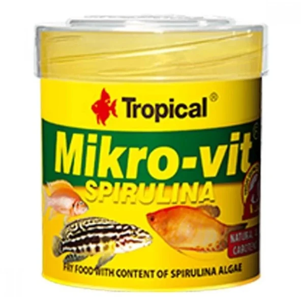 Tropical Mıkrovıt Spırulana 50 Ml/32Gr ürün görseli 1