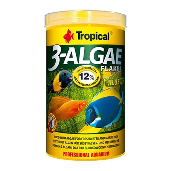 Tropical 3 Algae Flakes 250Ml/50G ürün görseli 1