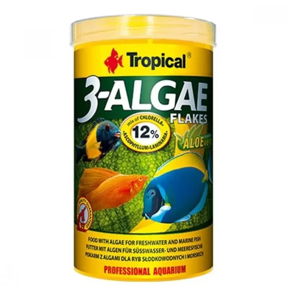 Tropical 3 Algea Flakes 1000 Ml 200Gr ürün görseli 1