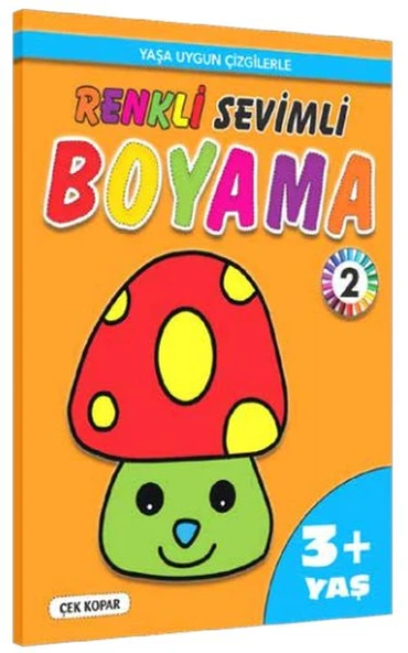 Renkli Sevimli Boyama -2 (3+Yaş) ürün görseli 1