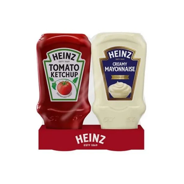 Heinz Ketçap 375 g + Mayonez 330 g İkili Set ürün görseli 1