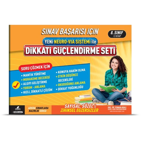 Dikkati Güçlendirme Seti  8. Sınıf  – 14 Yaş ürün görseli 1