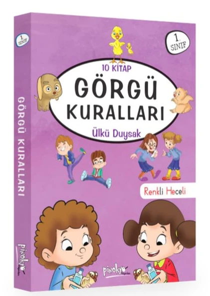 1. Sınıf Görgü Kuralları Serisi - 10 Kitaplık Set ürün görseli 1