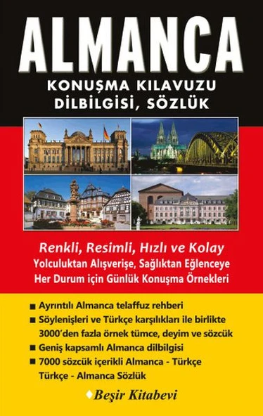 Almanca Konuşma Kılavuzu Dilbilgisi Sözlük ürün görseli 1