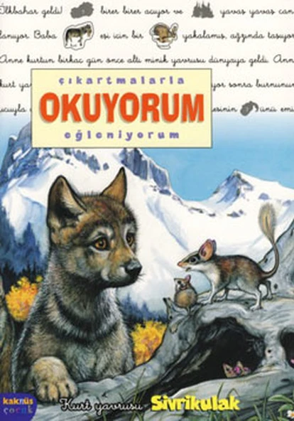 Sivrikulak / Çıkartmalarla Okuyorum Eğleniyorum ürün görseli 1