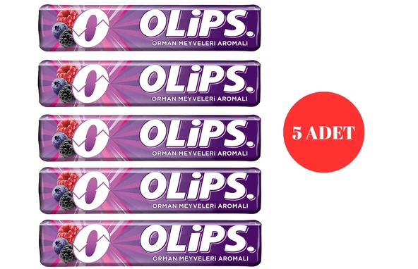 Olips Orman Meyveleri Aromalı Bonbon Şekerleme 28 g (5 ADET) ürün görseli 1