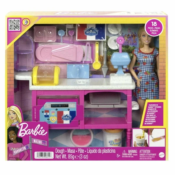 Barbie Nin Eğlenceli Kafesi Oyun Seti HJY19 ürün görseli 1