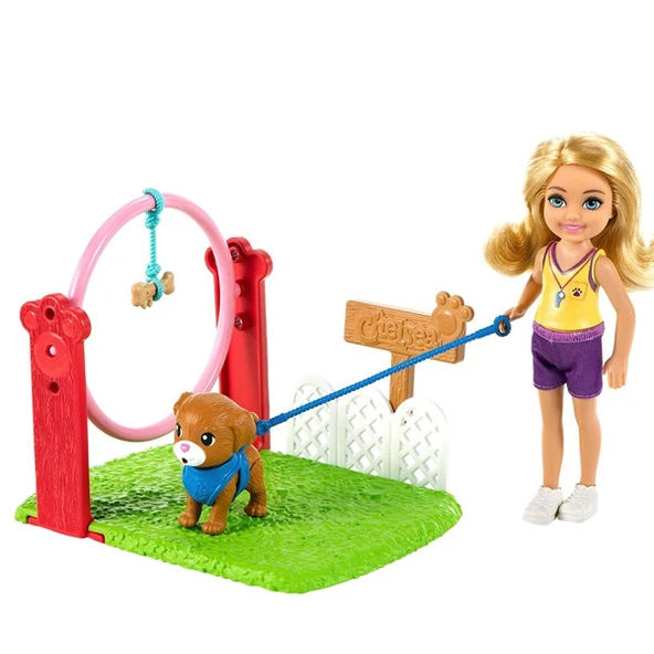 Barbie Chelsea Meslekleri Öğreniyor Bebek Ve Oyun Setleri Serisi GTR88 ürün görseli 1