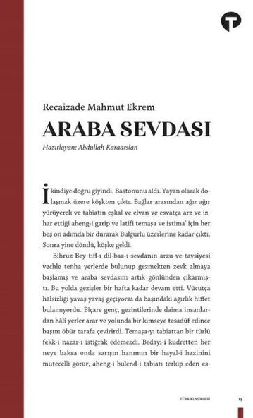 Araba Sevdası ürün görseli 1