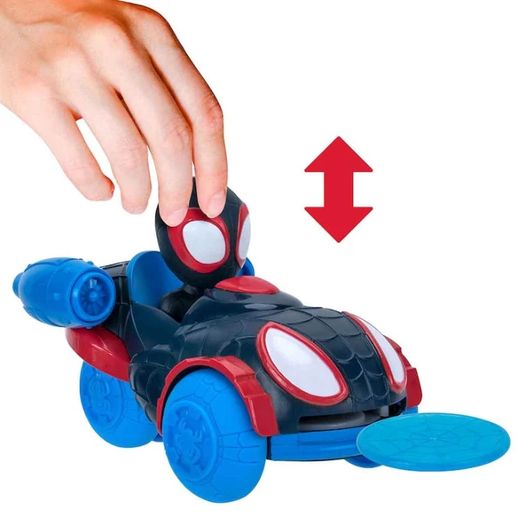 Spidey Disk Fırlatan Araba PDY01000 ürün görseli 1