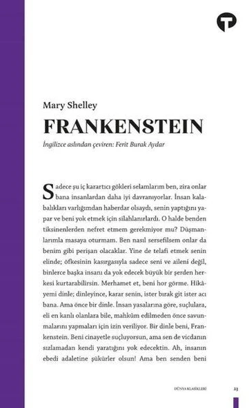 Frankenstein ürün görseli 1