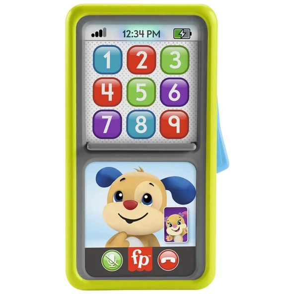 Fisher Price Kaydır ve Öğren Akıllı Telefon HNL48 ürün görseli 1