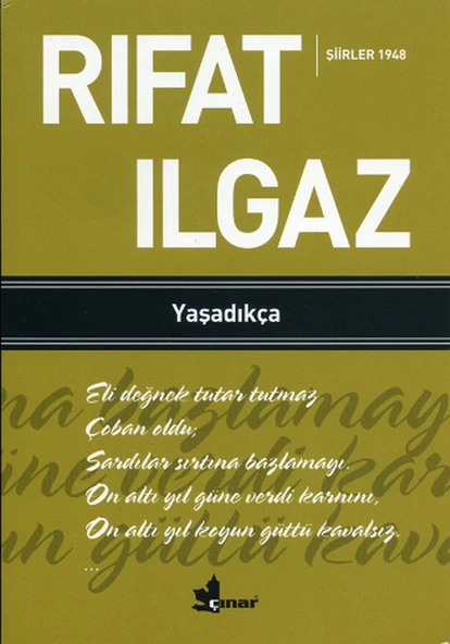 Yaşadıkça Şiirler 1953 ürün görseli 1