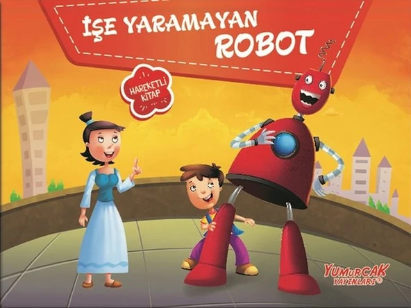 İşe Yaramayan Robot - Üç Boyutlu Kitap ürün görseli 1