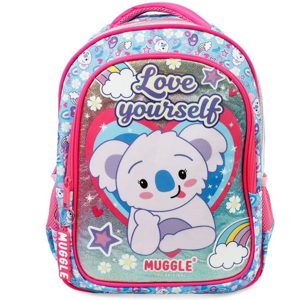 Muggle Okul Çantası Cute Koala Mavi Mu-8744 ürün görseli 1