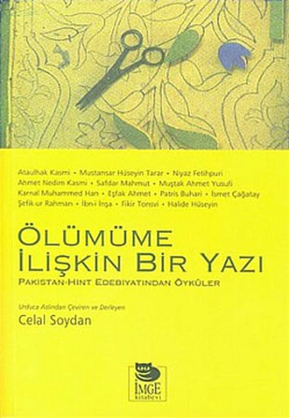 Ölümüme İlişkin Bir Yazı/Hint-Pakistan Edebiyatından Öyküler ürün görseli 1