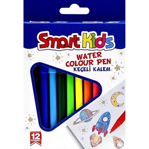 Smart Kıds Keçeli Kalem 12 Li 3560 ürün görseli 1