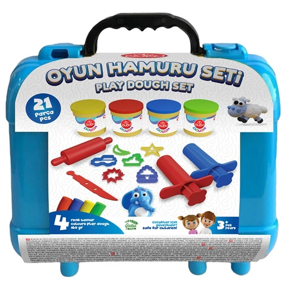 Bu-Bu Oyun Hamuru Seti Çantalı BUBU-OH0022 ürün görseli 1