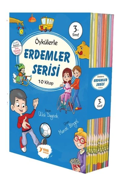 Öykülerle Erdemler Serisi 3.Sınıflar 10 Kitap ürün görseli 1