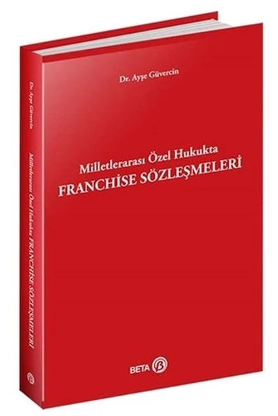 Milletlerarası Özel Hukukta Franchise Sözleşmeleri ürün görseli 1