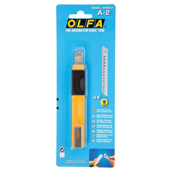 Olfa Maket Bıçağı Dar Lastikli A-2 ürün görseli 1
