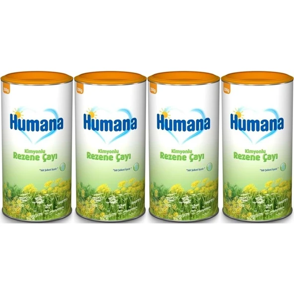 Humana Kimyonlu Rezene Bitki Çayı - Tozu 200GR (4 Lü Set) ürün görseli 1