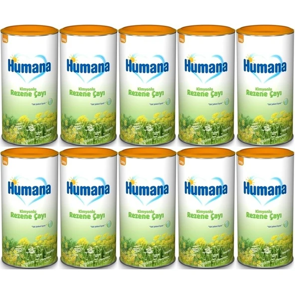 Humana Kimyonlu Rezene Bitki Çayı - Tozu 200GR (10 Lu Set) ürün görseli 1