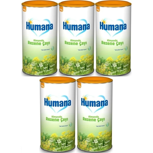 Humana Kimyonlu Rezene Bitki Çayı - Tozu 200GR (5 Li Set) ürün görseli 1