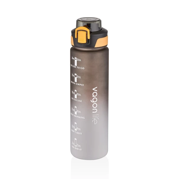 Vagonlife VGN2310 1000ml Siyah Tritan Matara ürün görseli 1