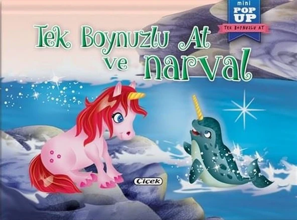 Pop-Up Mini Tek Boynuzlu At - Tek Boynuzlu At Ve Narval ürün görseli 1