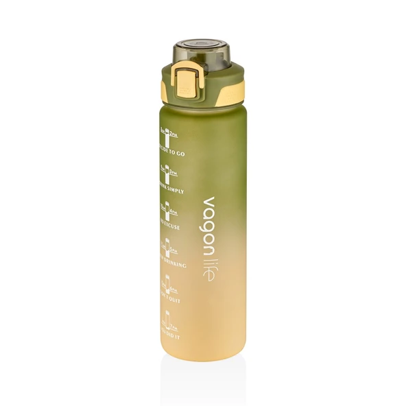 Vagonlife VGN2310 1000ml Yeşil Tritan Matara ürün görseli 1