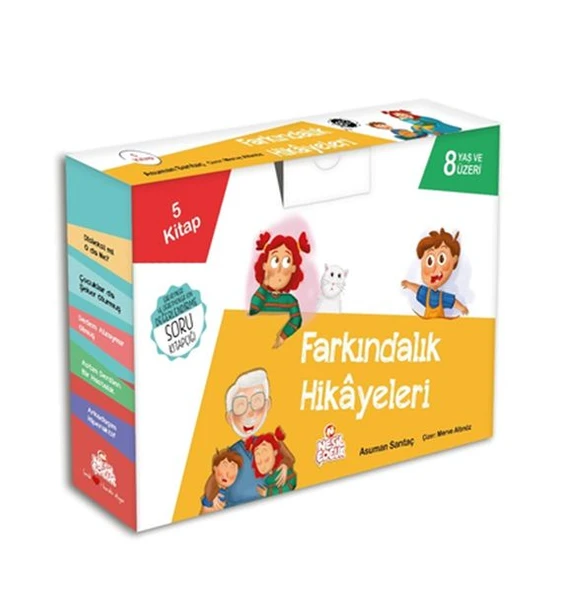 Farkındalık Hikâyeleri Seti 5-Kitap ürün görseli 1