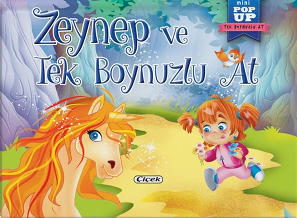 Pop-Up Mini Tek Boynuzlu At - Zeynep Ve Tek Boynuzlu At ürün görseli 1